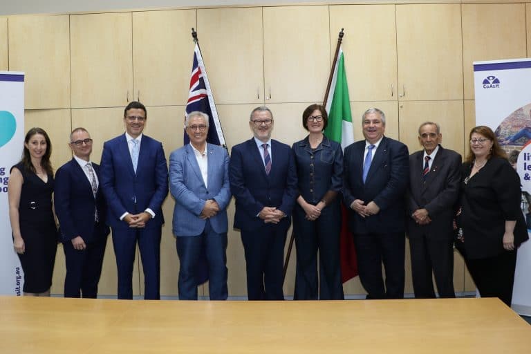 Italian Ambassador to Australia visits Co.As.It. Sydney | Co.As.It.